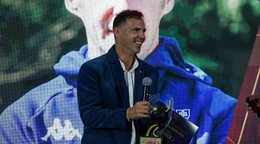 Na snímke deaflympijský reprezentant SR v stolnom tenise Thomas Keinath získal 1. miesto v kategórii Muži.
