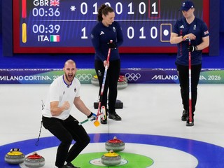 Talianski curleri sa radujú z bronzu na ZOH 2026.