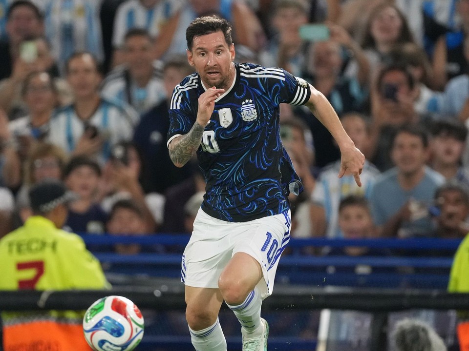 Argentínsky futbalista Lionel Messi.