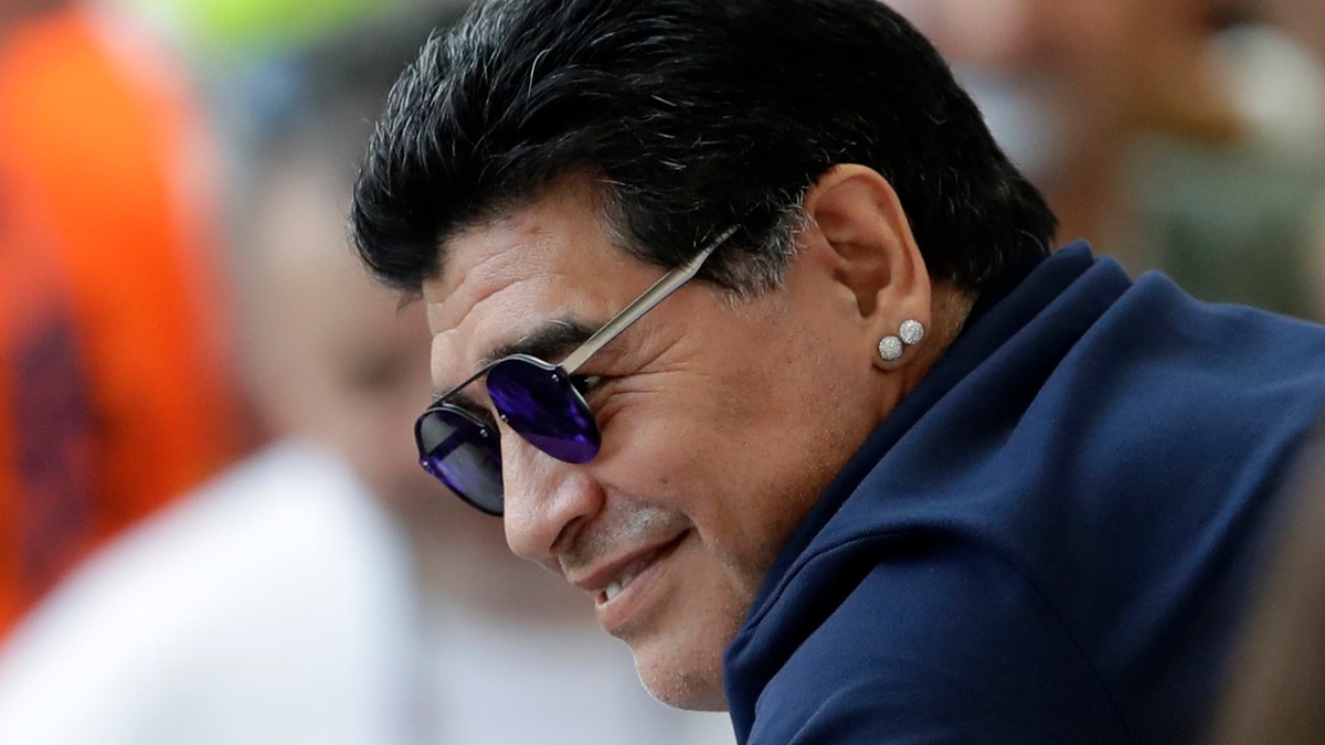 Legendárny Diego Maradona.