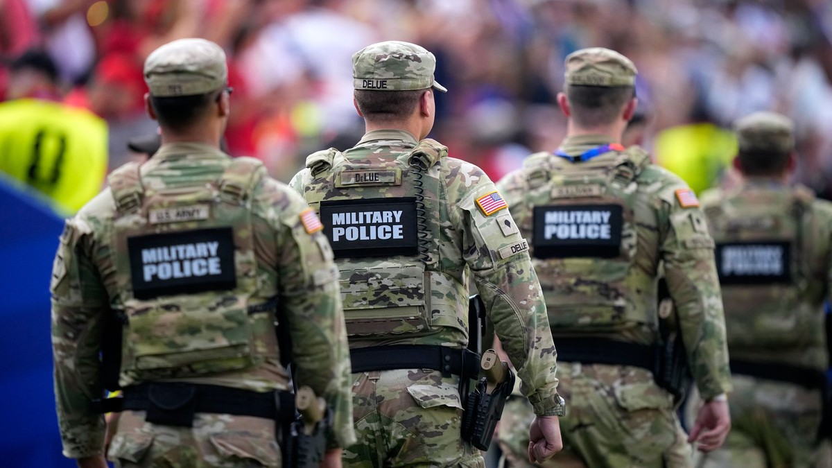 Vojenská polícia počas MS vo futbale 2026