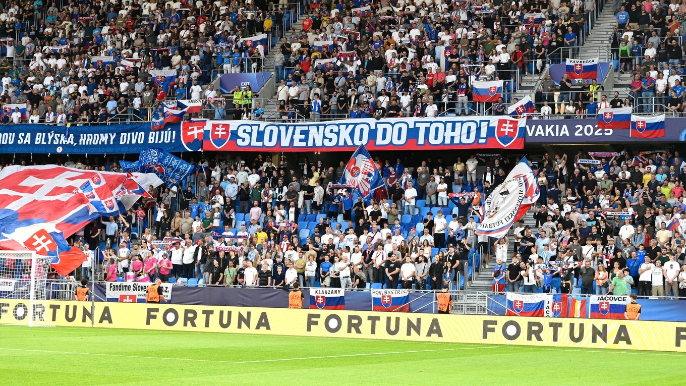 Slovenskí fanúšikovia
