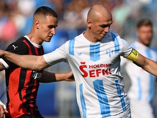 Zo zápasu AC Nitra - Trnava.