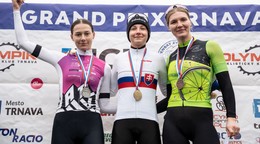 Viktória Chladoňová sa stala majsterkou Slovenska v cyklokrose 2025.