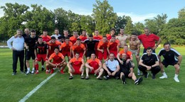 Mužstvo FC Žolík Malacky po poslednom kole III. ligy Západ 2024/2025, v ktorom zdolalo Lehotu pod Vtáčnikom 4:1.