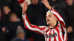 Tomáš Rigo v drese Stoke City. 