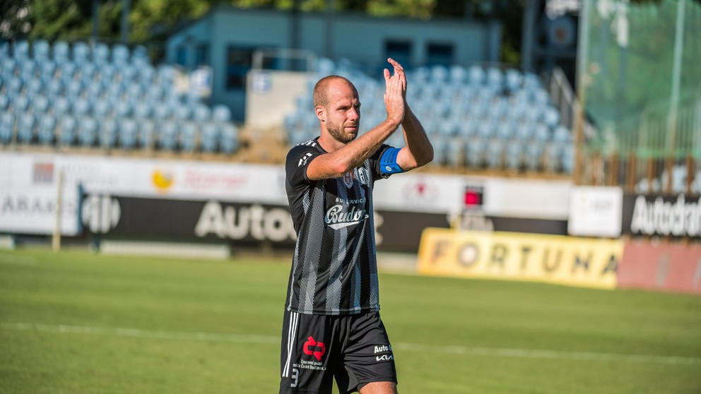 Martin Králik, kapitán SK Dynamo České Budějovice.