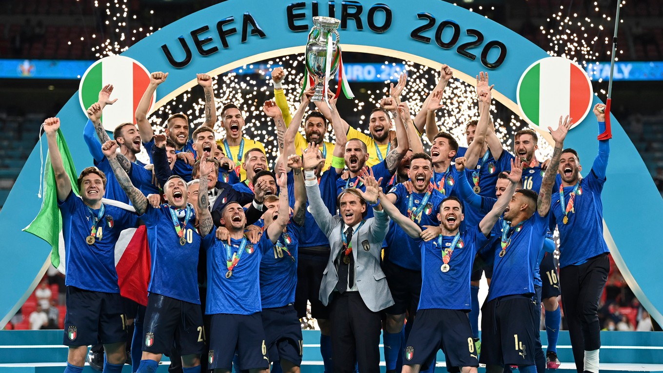 Taliansko ako víťaz ME vo futbale (EURO 2020 / 2021).