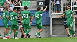 Futbalisti FC Tatran Prešov. 