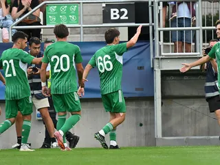 Futbalisti FC Tatran Prešov.