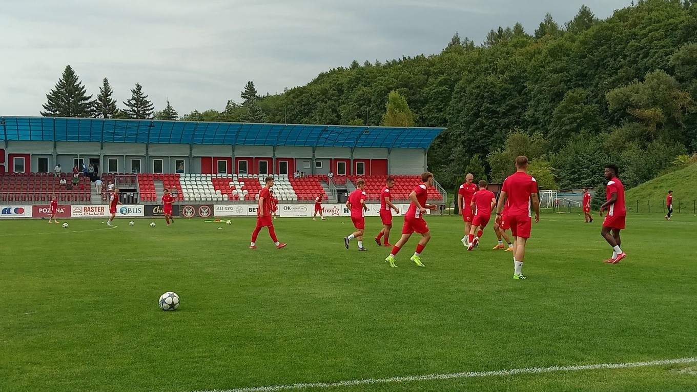 Futbalisti MFK Zvolen. 
