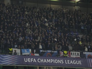 Fanúšikovia klubu FC Bruggy