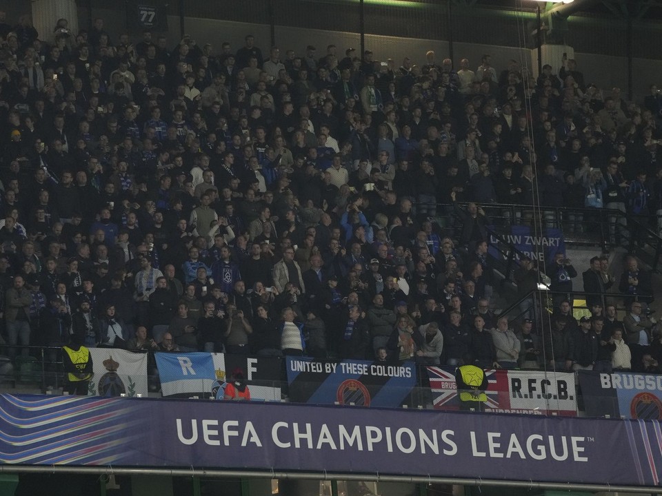 Fanúšikovia klubu FC Bruggy