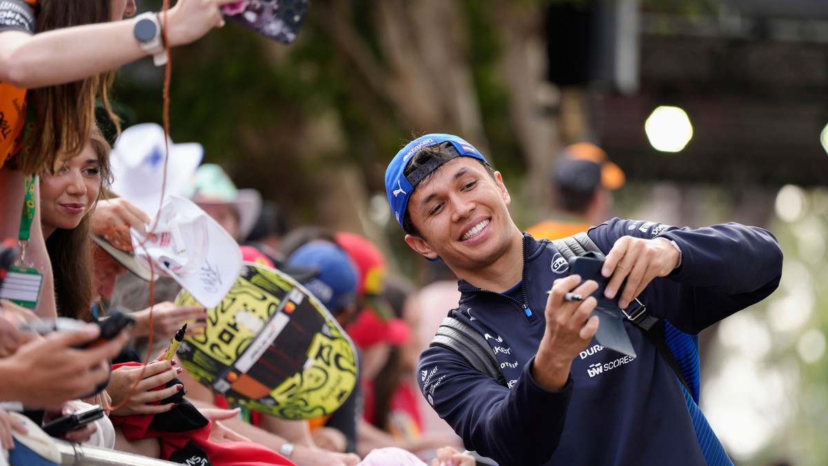 Alexander Albon. 