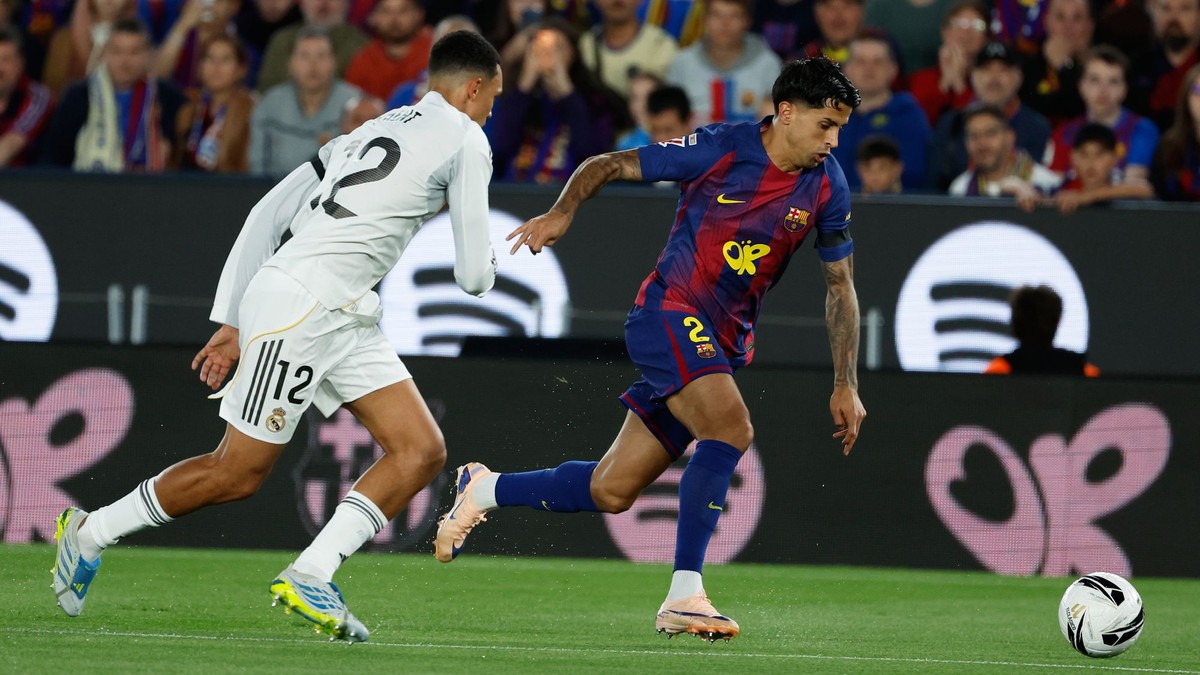 Záber zo zápasu Barcelona - Real Madrid