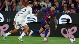 Záber zo zápasu Barcelona - Real Madrid