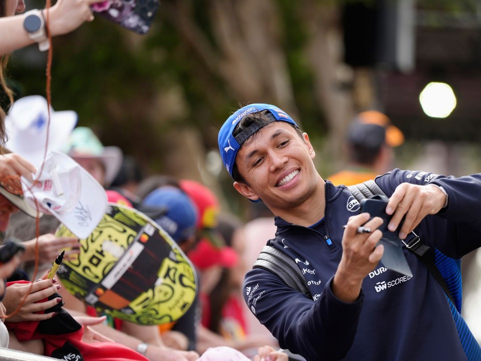 Alexander Albon. 