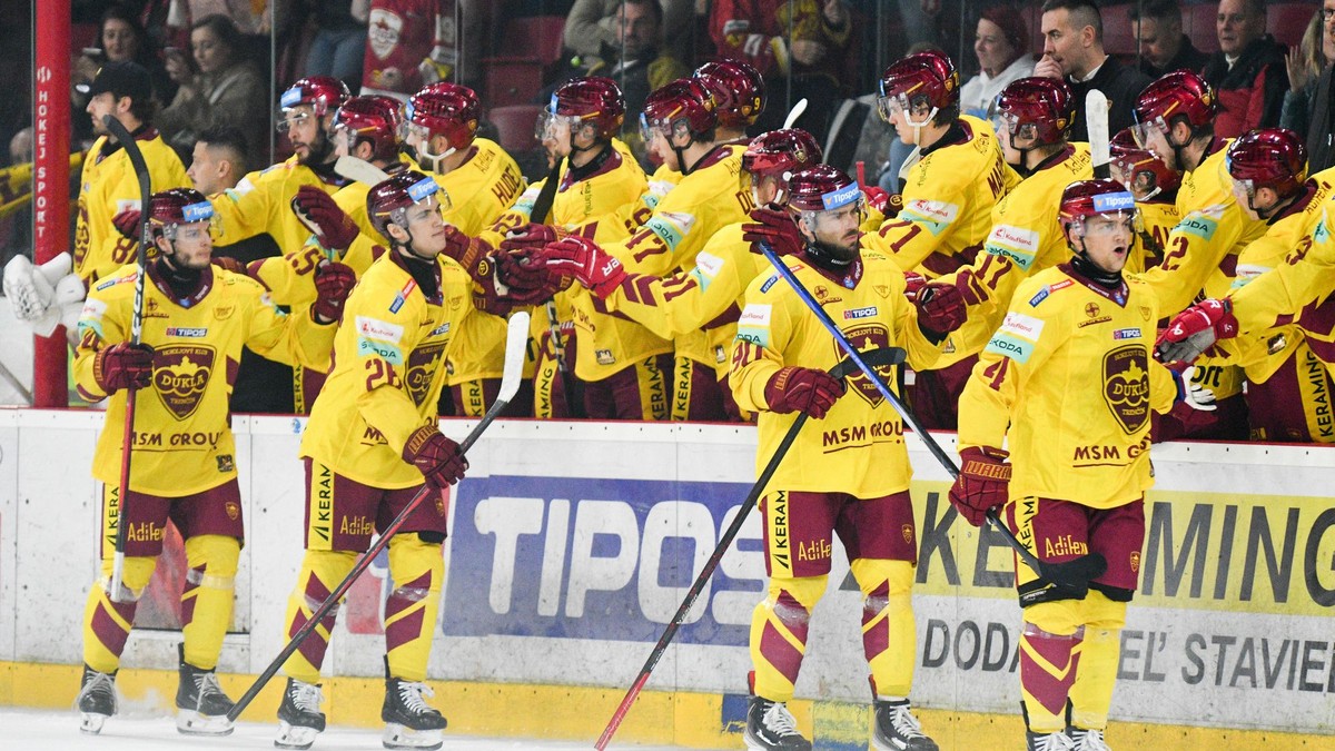 Radosť hokejistov Trenčína