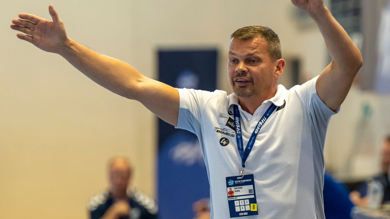 Tréner Radoslav Antl.