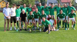 Futbalisti TJ Spartak Vysoká nad Kysucou.