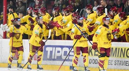 Radosť hokejistov Trenčína