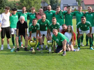 Futbalisti TJ Spartak Vysoká nad Kysucou.