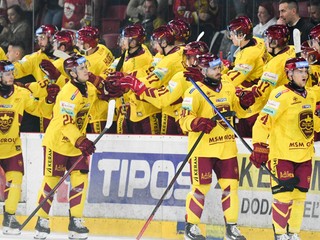 Radosť hokejistov Trenčína