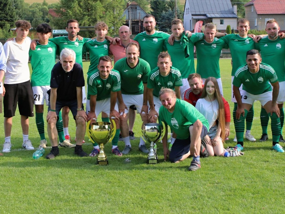 Futbalisti TJ Spartak Vysoká nad Kysucou.