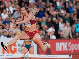 Slovenská atlétka Emma Zapletalová.
