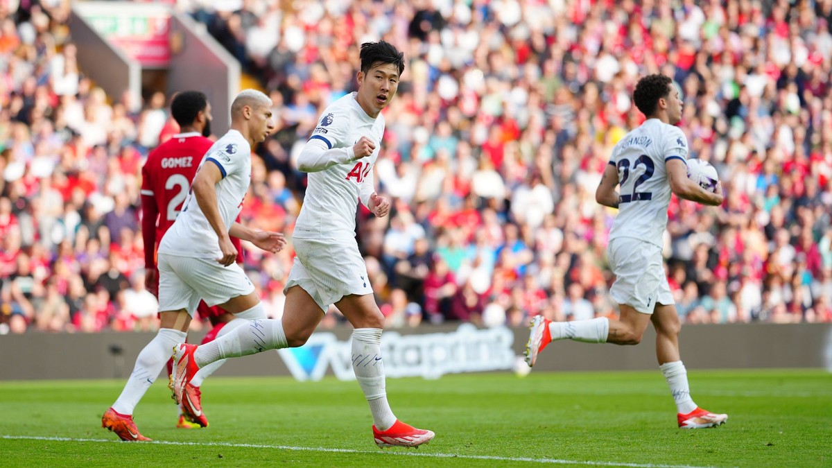 Fotka zo zápasu Tottenham Hotspur - FC Liverpool.