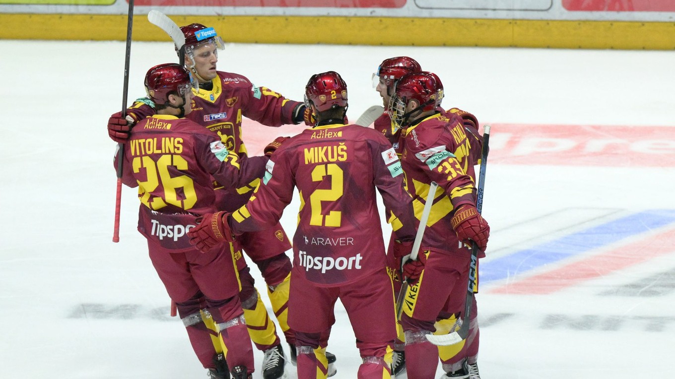 Radosť hráčov Trenčína.