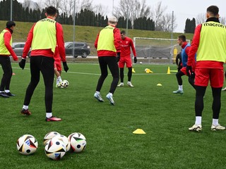 Futbalisti AS Trenčín.