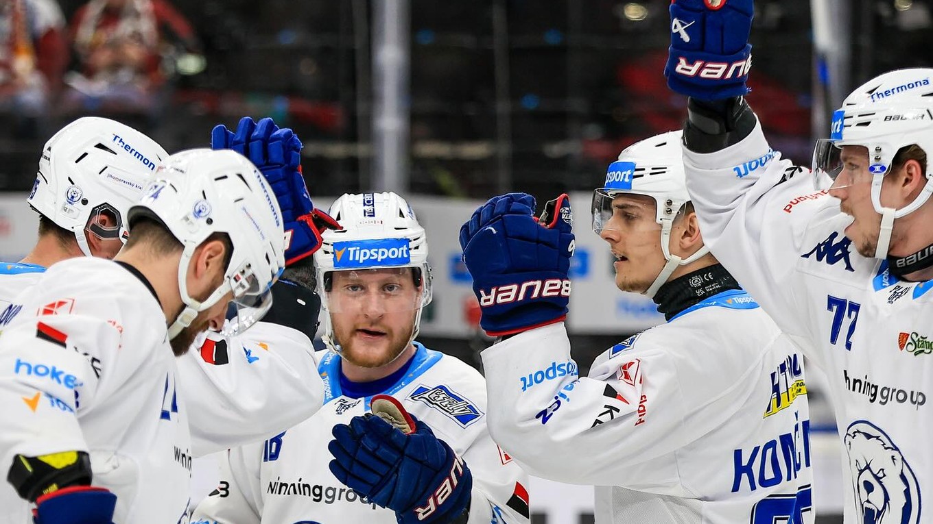 Hokejisti HC Kometa Brno.