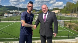Zľava Marek Hamšík a Rudolf Huliak.