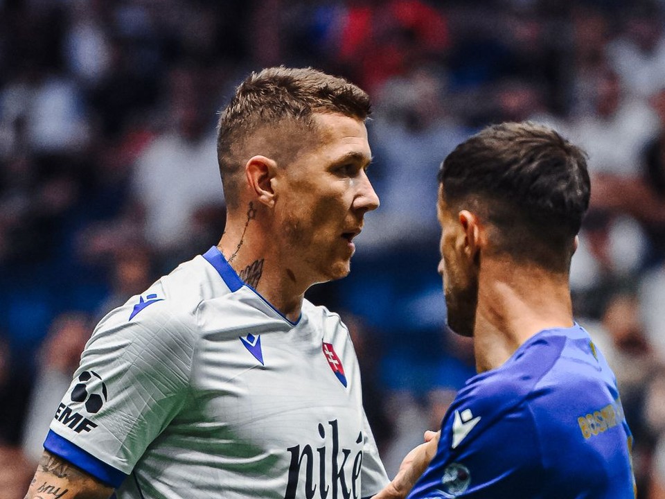 Momentka zo zápasu Slovensko - Bosna a Hercegovina na ME v malom futbale 2026. 