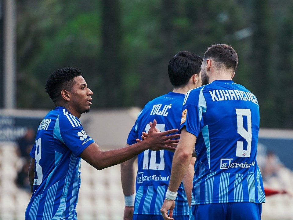 Momentka zo zápasu CSKA Sofia - Slovan Bratislava.