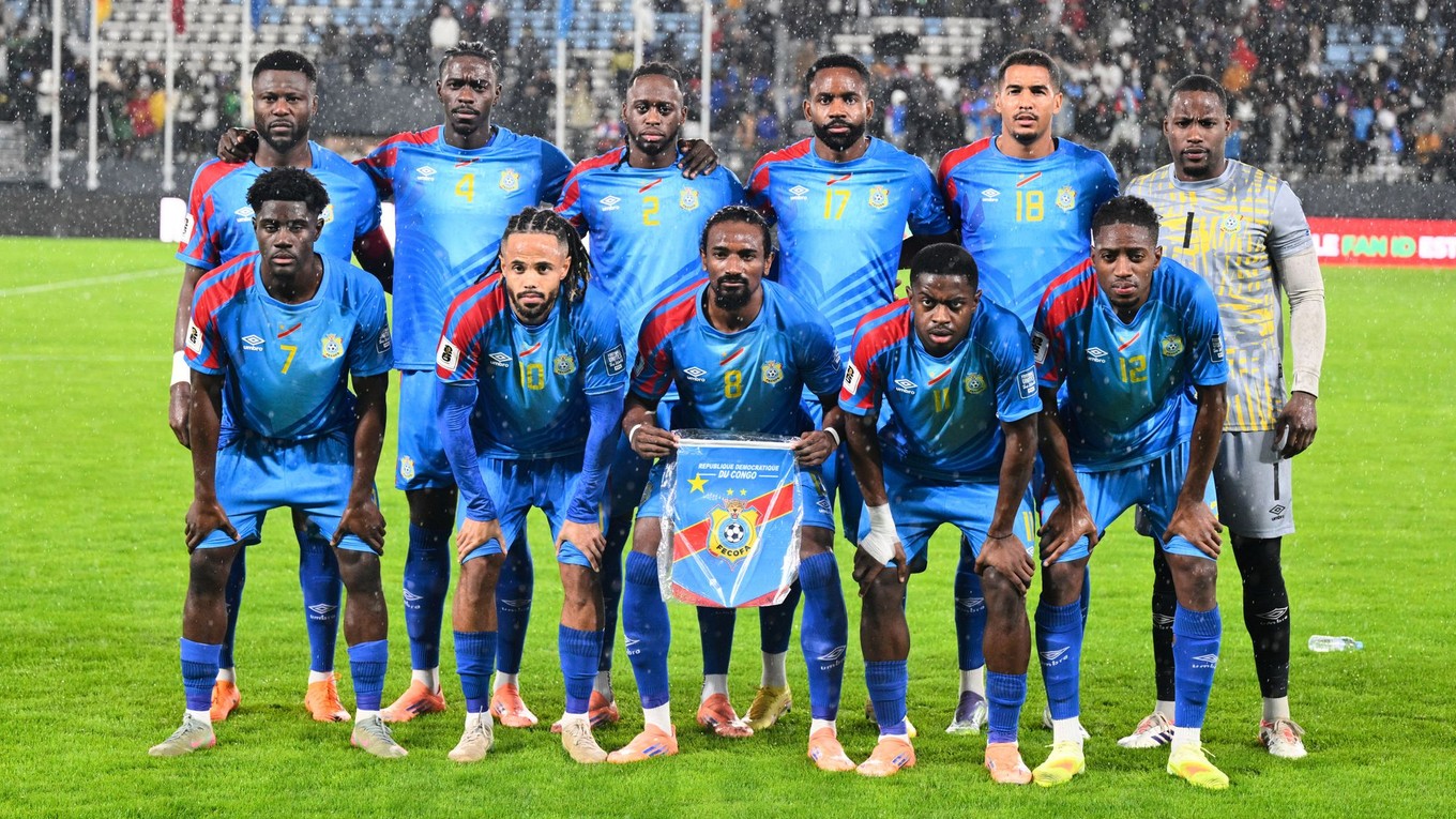 Futbalisti Demokratickej republiky Kongo.