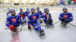 Slovenskí parahokejisti.