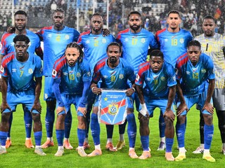 Futbalisti Demokratickej republiky Kongo.