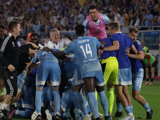 Hráči ŠK Slovan Bratislava.