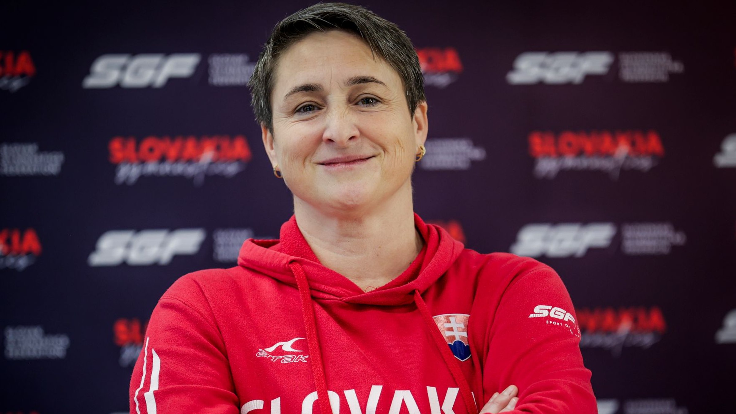 Gymnastická trénerka Katarína Krekáňová.