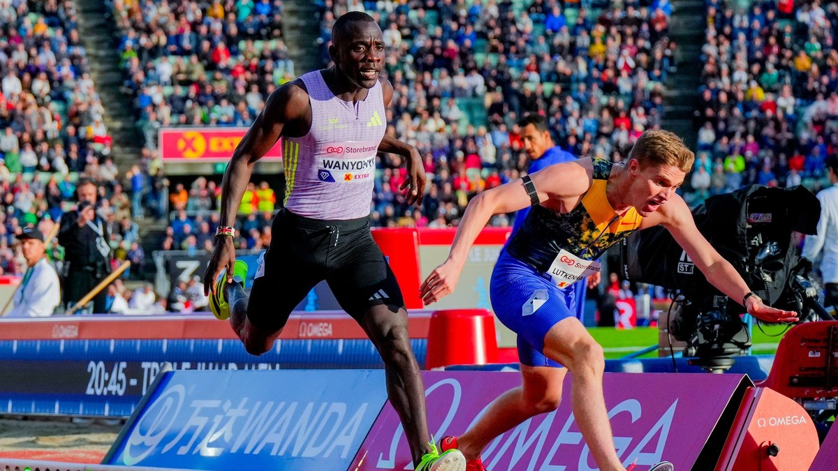 Lutkenhaus tesne zdolal Wanyonyiho v dramatickom finále 800 m v Osle.
