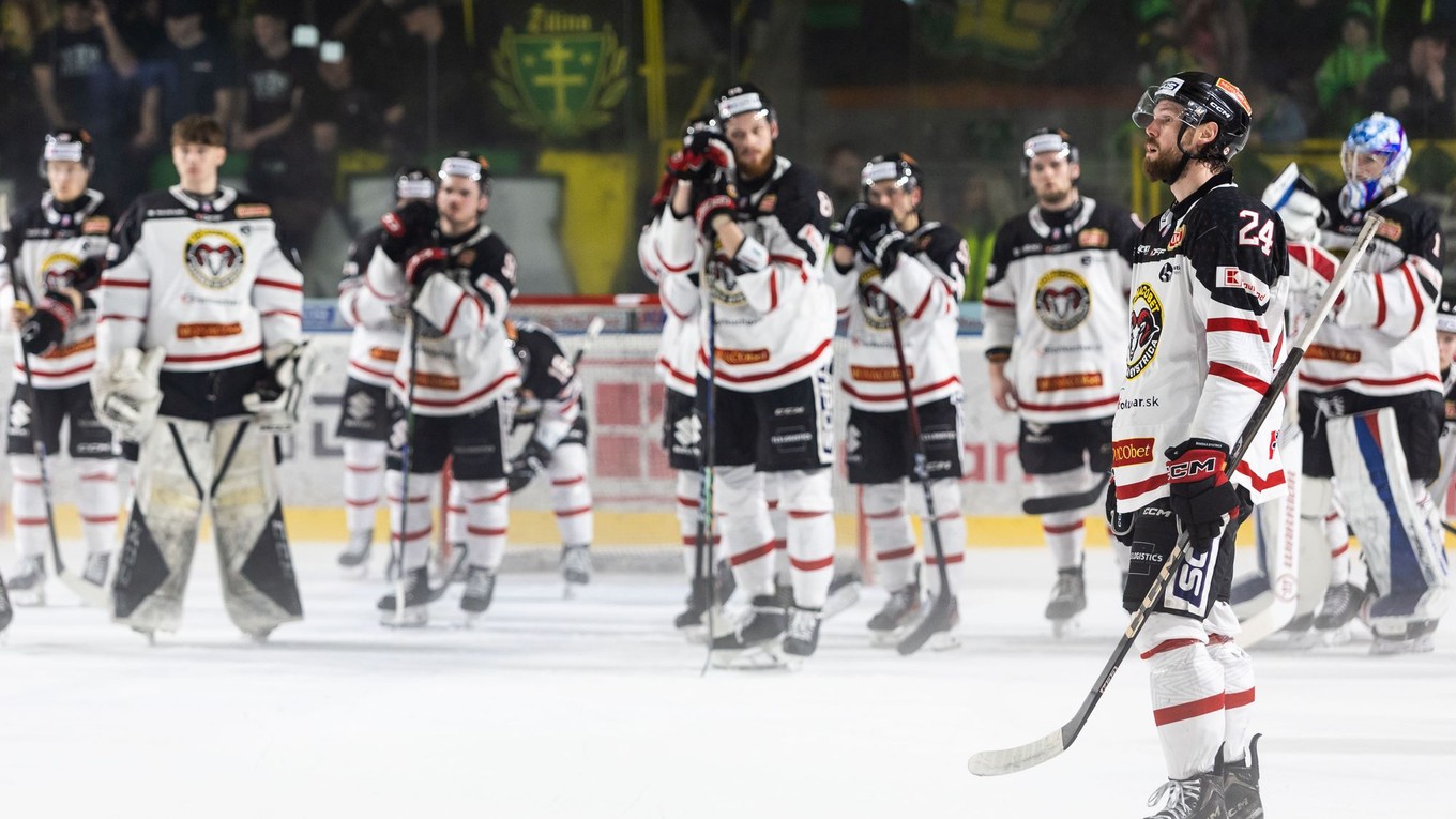 Hráči Banskej Bystrice. 