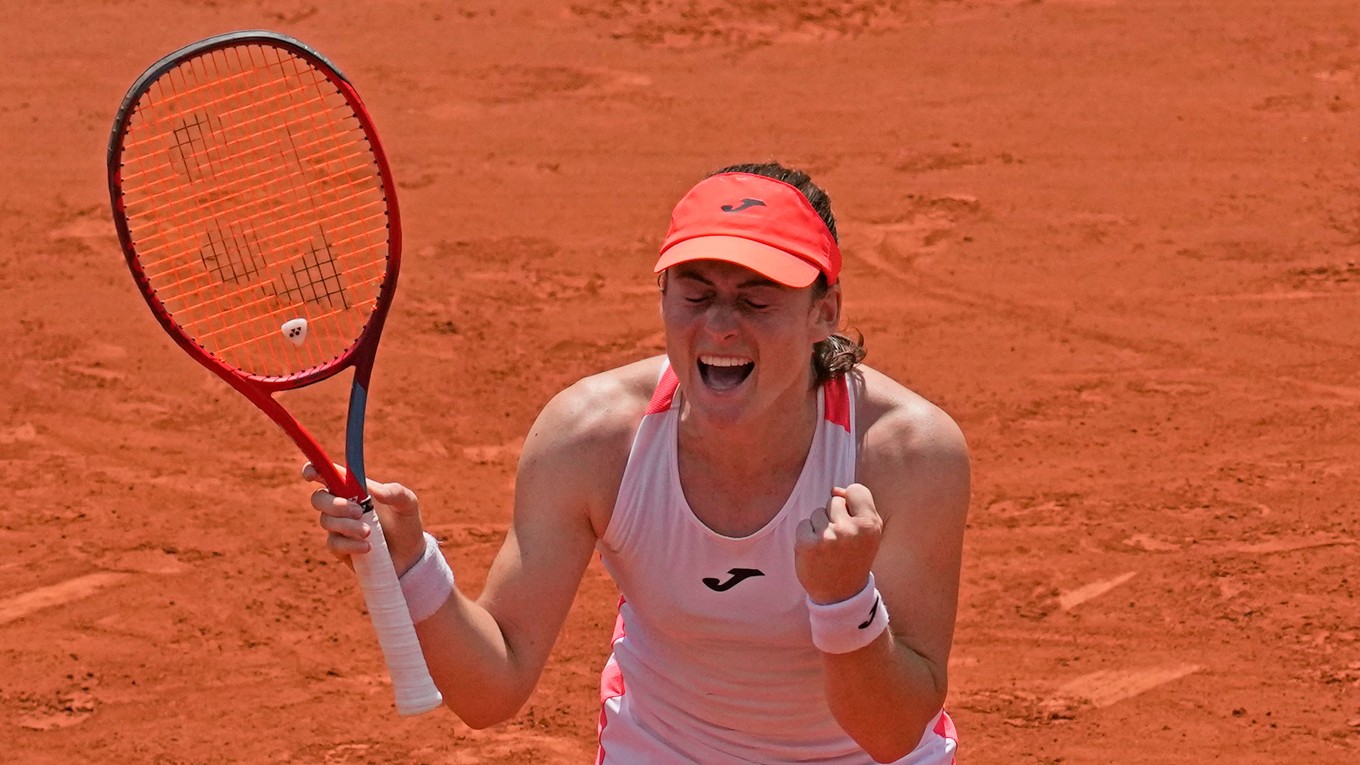 Tamara Zidanšeková na Roland Garros 2021.