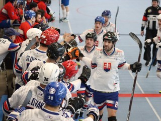 Slovenskí hokejbalisti zvládli aj druhý zápas na MS.