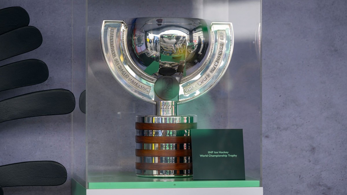 Víťazná trofej pre MS v hokeji
