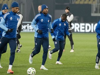 Futbalisti ŠK Slovan Bratislava.