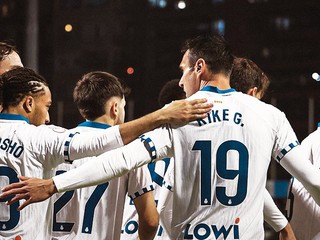 Radosť hráčov RCD Espanyol.