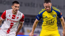 Momentka zo zápasu Trenčín - Košice