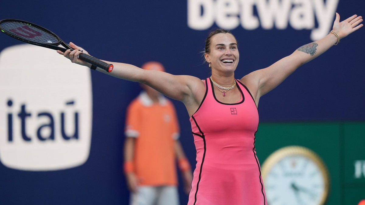 Bieloruská tenistka Aryna Sabalenková